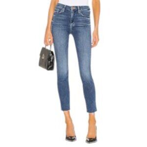 MOTHER The Looker Ankle Fray Jeans in Groovin 28